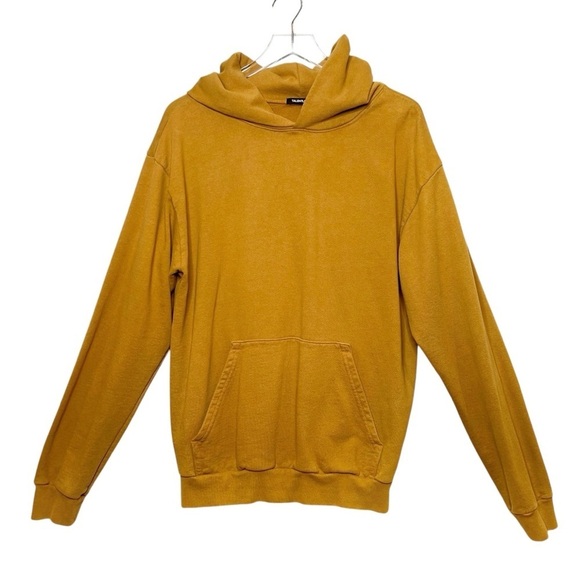 TALENTLESS Tan 100% Women’s Premium Heavyweight Cotton Hooded Sweatshirt Sz  M - Picture 1 of 12